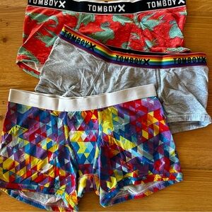 TomboyX Boxer Briefs Set - Colorful Patterns